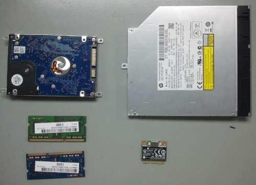 screws and take off HDD &