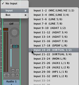 Accessing Apollo s I/O in a DAW Specifying the audio interface device To access Apollo s I/O within a DAW, the DAW s audio engine must be configured to use Apollo as the audio interface device.
