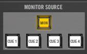Monitor Controls Monitor Meters Console s Monitor Meters are twin pin-style peak meters that display the pre-fader signal levels of Apollo s monitor mix bus.