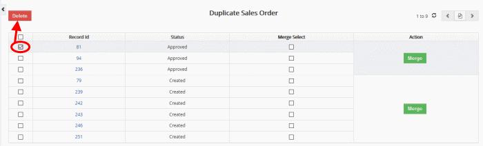 box and choose the invoice related fields from the drop down. 'Ignore empty values' means the CRM will not consider matching blank fields as indicating a duplicate.