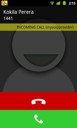 CounterPath Corporation 3.4 Handling Incoming Calls If you are on a native call or already on two Bria calls, the incoming call does not ring on your phone: it goes to Bria voicemail instead.