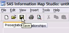 SAS WEB REPORT STUDIO The examples in this section assume that you created the information map from