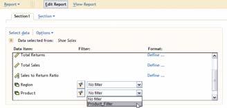 can be created in SAS Web Report Studio.