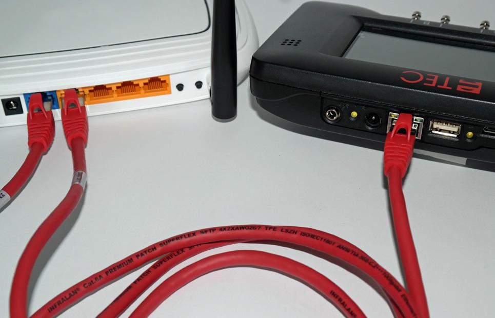 2 Installation Select Ethernet. Ethernet should show Not Connected on the right half of the screen. Fig. 2.