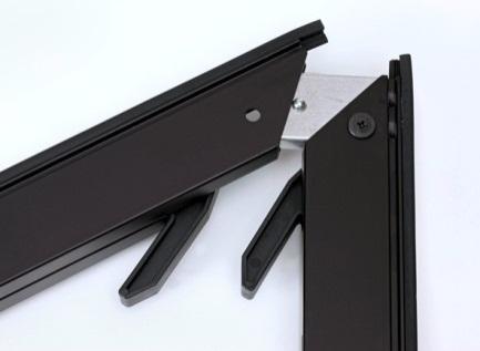 Place a T piece over this end to prevent disturbances from wind. Once the mounting frame and panel have been installed, the other end of the clear tubing will be connected to the panel (see Fig. 3.