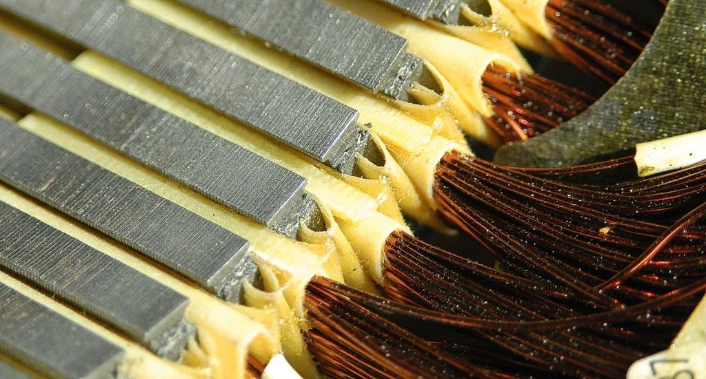 CUSTOMER STORY // ELECTRICAL ENGINEERING SIMULATION OF COPPER WIRE WINDINGS IN ELECTRIC MOTORS The application of optislang enables the verification and optimization of material models for an