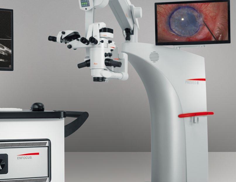 for flexibility to meet your OR needs > > Smart workflow features and optical technologies mean that the Proveo 8 microscope responds to your needs at every stage of surgery for interruption-free