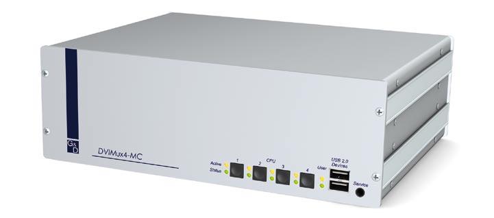Overview The MUX form part of the group of KVM switches and switch the following signals: digital + analog video, keyboard/mouse, audio and USB. The MUX are standalone units.