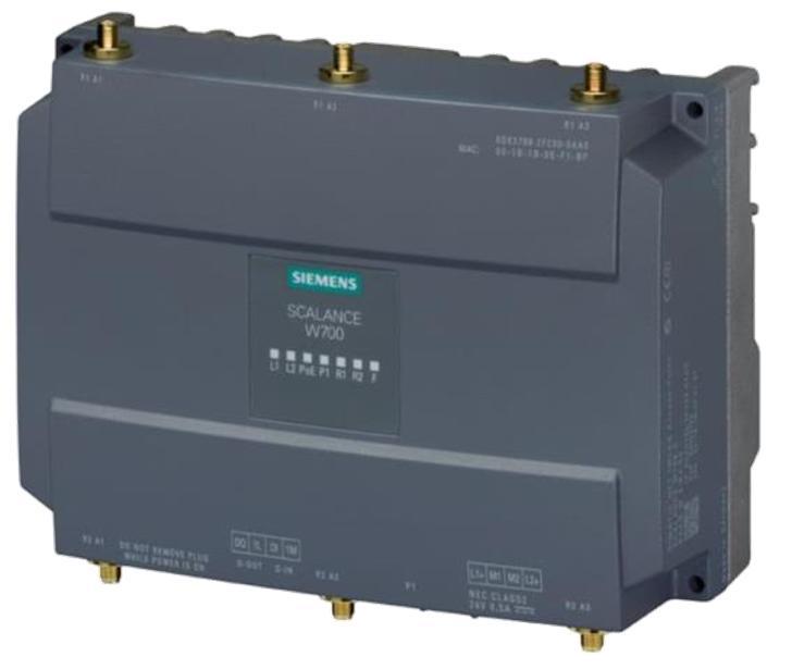 4 & 5 GHz 1 WLAN interface with 3 x R-SMA sockets 2 WLAN interfaces with 3 x R-SMA sockets Temperature range: -20 +60