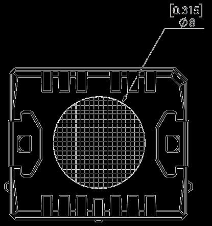 PAGE 5/6 ISSUE 13-08-18 SERIES Micro-SPDT PART NUMBER R516 X3X 10X Video shadow of the relay Aspiration area All dimensions are in millimeters [inches].