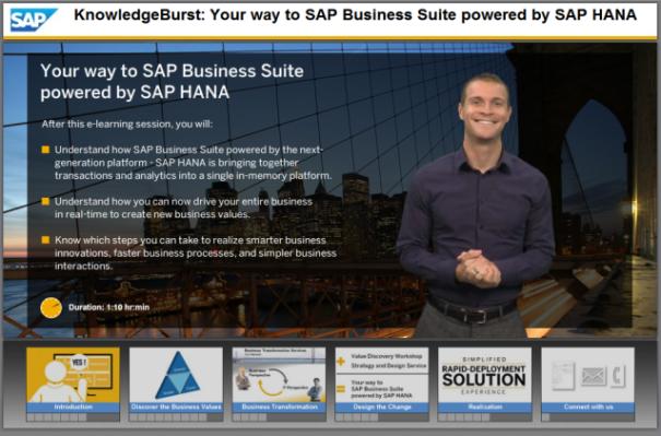 Suite on HANA opensap Introduction to Software