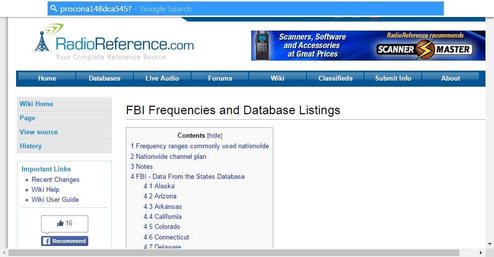 HOW TO ACQUIRE A LIST The whole operation is so easy. I have provided an example with pictures below to illustrate how easy it is. a. Search the Internet, and find a frequency list you are interested in b.