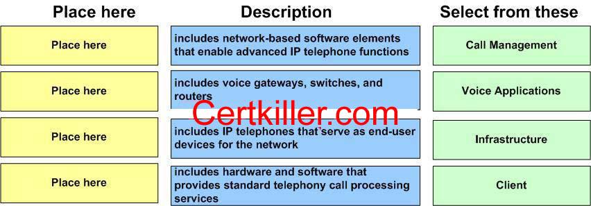 A. IP telephone B. Voice gateway (L answer) C. Private branch exchange (PBX) D.