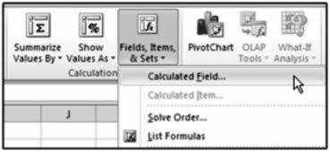 9: We want to know the % Sales of current Year vs Sales in Previous year and of Who for each product rather than Total sales. Strategy: There are lots of calculation options available in PivotTables.