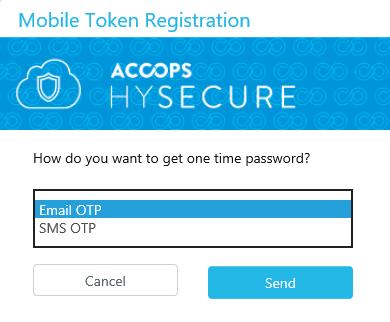 Scan this QR code using Accops HyID app.