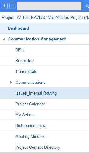 3.3.4 Adding Internal Routing Issues/Internal Routing (IR) can be used to document potential problems that may result in a project change, to communication technical information or reports, and to