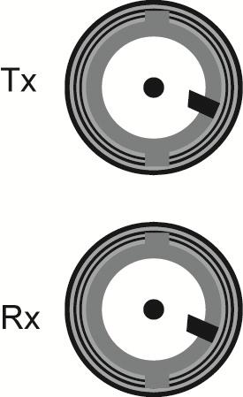 If you make your own cable, we suggest labeling the two sides of the same line with the same letter (A-to-A and B-to-B, as shown below, or A1-to-A2 and B1-to-B2).