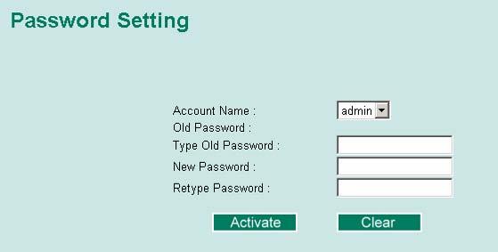 Featured Functions VIPA Networking Solutions Configuring Basic Settings > Accessible IP List WARNING! By default, a password is not assigned to the VIPA switch s web, Telnet, and serial consoles.