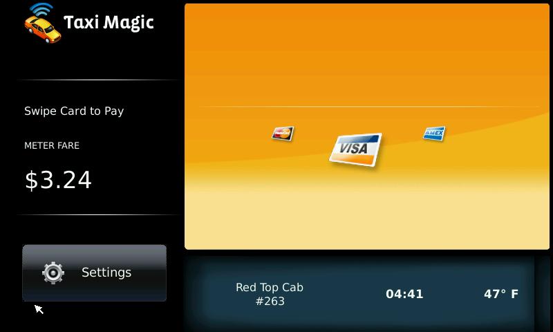 As you can see above screen, you may see taxi fare on the left/ middle side on the screen.