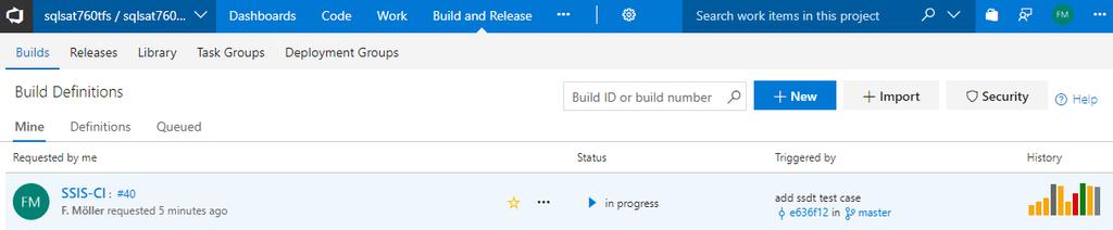 Manage build definitions in TFS - Build Definition contains all