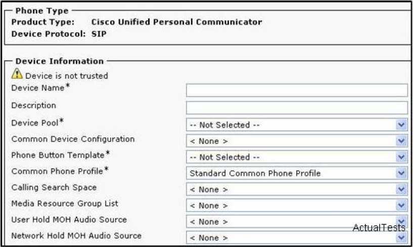 D. Cisco Unified Communications Manager E.