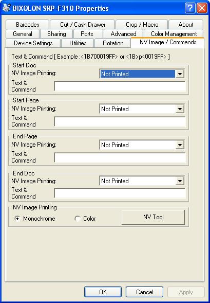 5-3 NV Image & Commands The Windows Driver serves to receive the content for print from an application and send it to the printer.