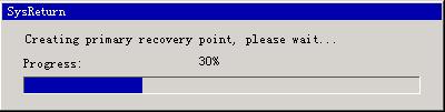 After system reboot, the following prompt appears: 7.