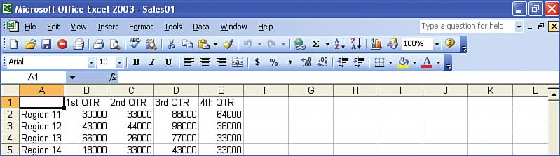Closing a Workbook 7 the Close (x) button in the document window.