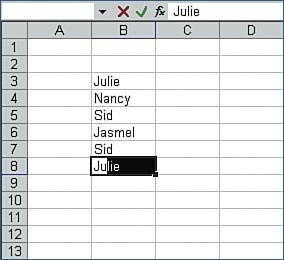 Sometimes you ll find that you are entering the same text-based data in multiple cells in the same row or column.
