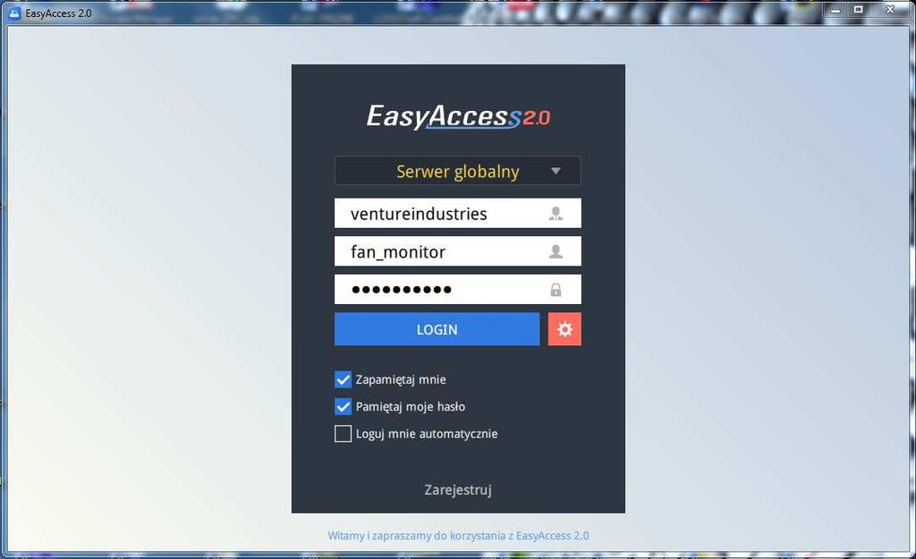 B. EasyAccess 2.0 configuration on a PC We run EasyAccess 2.0 Fig.