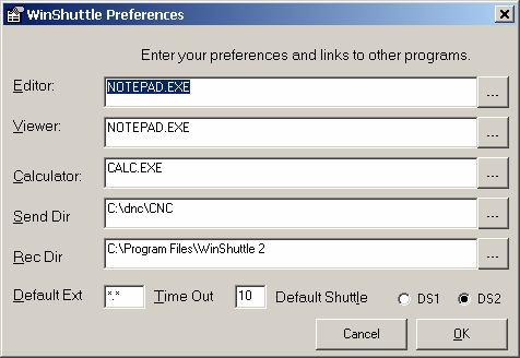3. Preferences To modify the default preferences click File / Preferences To change the default application which you use for your Editor, Viewer or Calculator click on the Browse button to the right