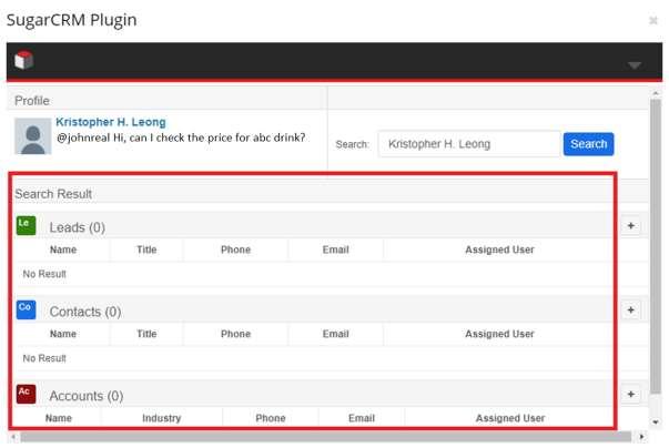 4. View Main Record 5. View Related Record 6. Convert Leads Record 7. Configure Plugin s Settings 8. Log Out from Plugin *Note: these are the activities that are generally done by End-Users. 4.