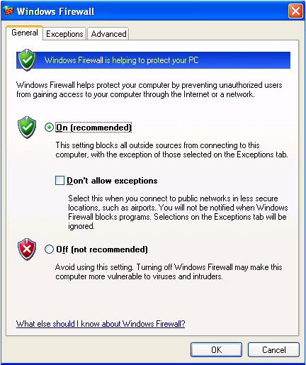 2.2 Disabling the Windows Firewall Basler pylon software requires that the Windows firewall to be disabled on all interfaces where cameras are connected.