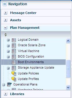 You will need the following to create the boot environment for Oracle Solaris 10 operating system: Determine your boot environment policy by activating boot environment and reboot on job completion.