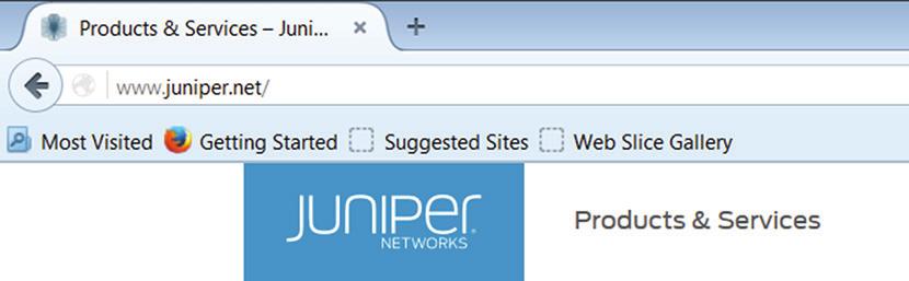 Verify the Settings Access http://www.juniper.net to ensure that you are connected to the Internet. This connectivity ensures that you can pass traffic through the services gateway.