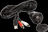 a 60" cable and adjusts to a 90 angle WVOS511 Wireless Back-up Camera System Uses WiSight
