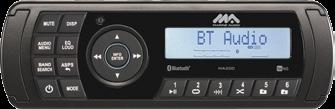 audio (A2DP) and controls (AVRCP) SiriusXM-Ready (SXV300V1M tuner and subscription required) Full ipod/iphone controls and charging via USB Seven-channel NOAA weatherband tuner Digital media device