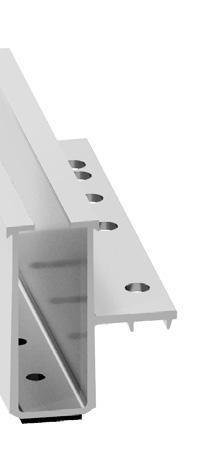 The RS-MS clamp base fastens directly to the sheet metal, eliminating the need for attachment to purlins and rafters.