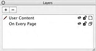 Layers Dialog Box The Layers dialog box is used to create and manage layers in your document. Activate the Layers dialog box from the Window menu.