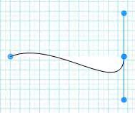 Drawing Curved Lines Curved lines are created with points and curvature controls: Controls that, when moved, create a curve.