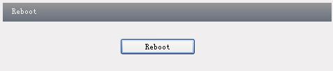 Page 30 5.6.4 Reboot Device Go to Advanced configuration Reboot device to see an interface as shown below.