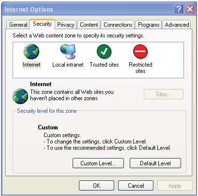 Page 34 Then click OK to finish setup. b. Other plug-ins or anti-virus blocks ActiveX. Please uninstall or close them.