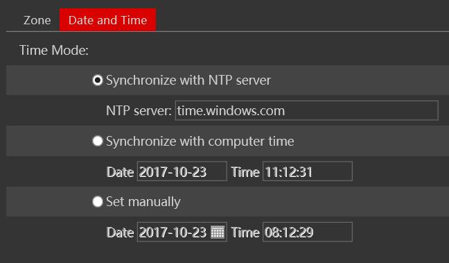Page 10 2. Set the time zone. 3. Enable DST mode if required. DST settings are already configured according to your time zone.