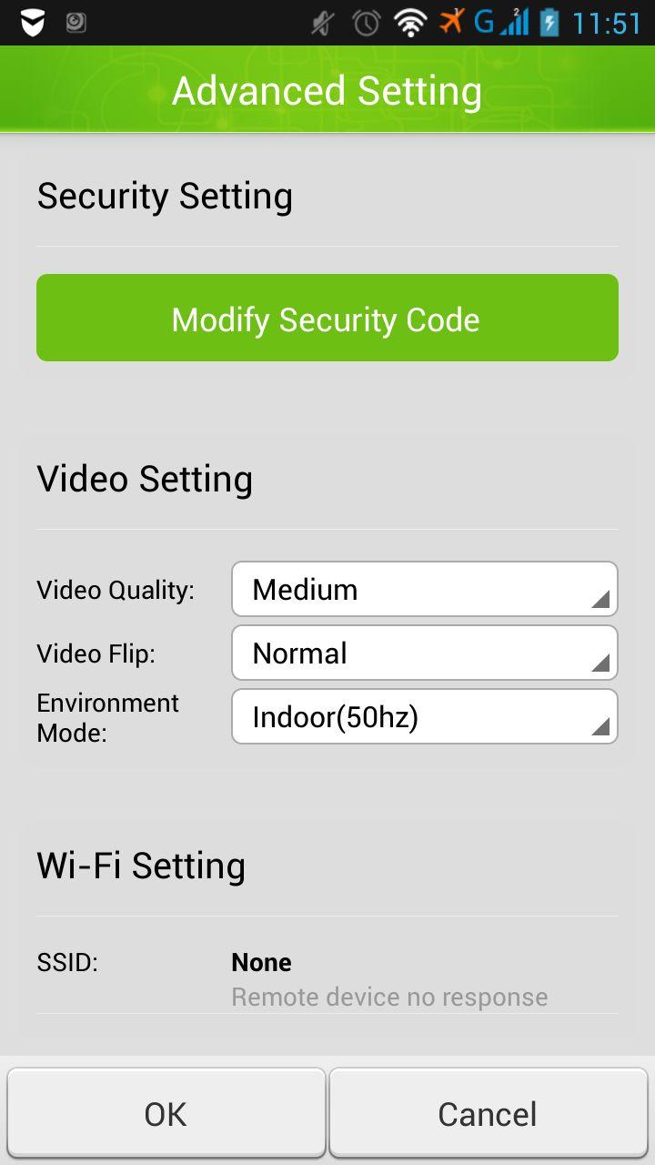 8.1 Modify the password of the camera click the
