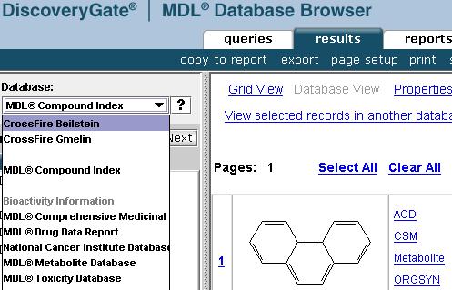 Chapter 3: Verifying Your DiscoveryGate Installation Hopping into MDL Crossfire Commander from MDL Database Browser 1.