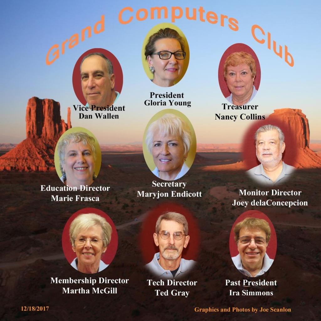 2018 Officers: Grand Computers Club