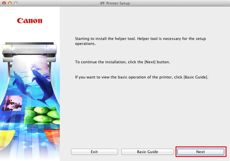 Installing the software Important When the printer is used over a network, the printer's IP address may be changed if you reinstall the printer.