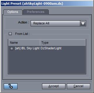 Page 3 of 9 Where to find the DayLight Presets after Installation After installation You can find the new presets in the folder: Contant Tab Studio Lights