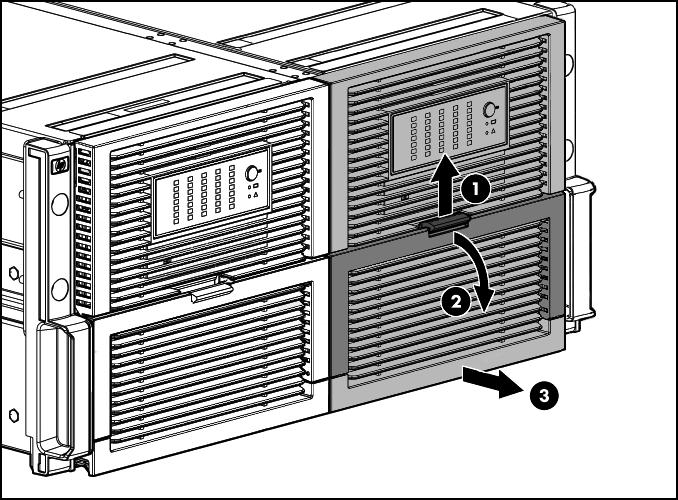 3. Having determined what disks are already installed, use the label on the disk enclosure to determine which drawer in the disk enclosure should be populated with the set of additional 11 disks.