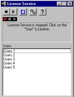 Chapter 3-14 Administrator s Guide Toolbar Indicator panel Frame reserved for status or error messages. List of users connected to the labelling software.